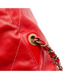 Pre-Loved by Azura Reborn - Pre-Loved Large Shiny Quilted Calfskin 22 Backpack