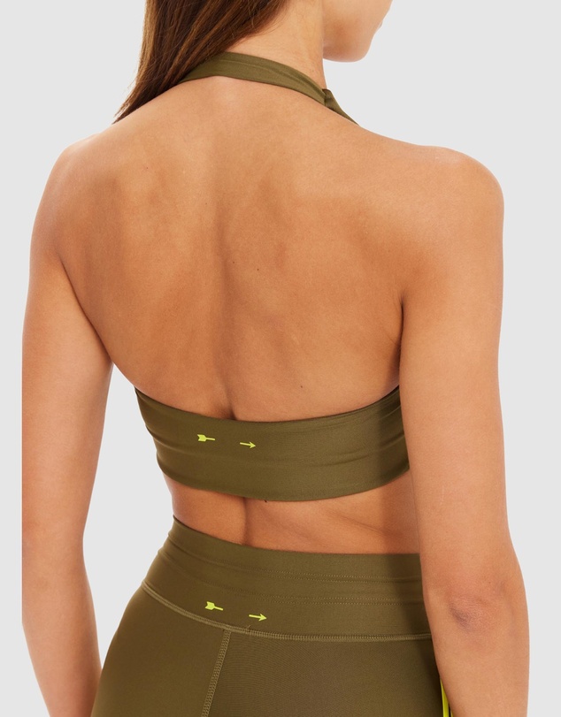 The Upside - Oxford Ulla Halter Bra