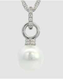 Georgini - Georgini Adagio Pearl Duo Pendant Silver