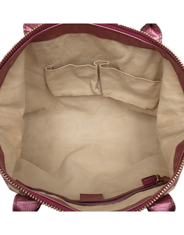 Pre-Loved by Azura Reborn - Pre-Loved GG Canvas Heart Bit Satchel