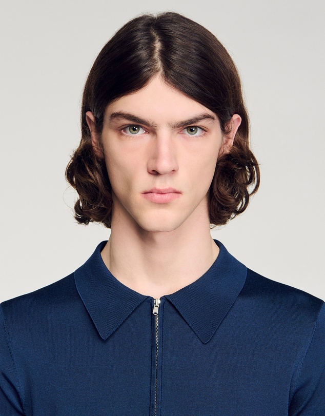 Sandro - Pablo Zip Sweater