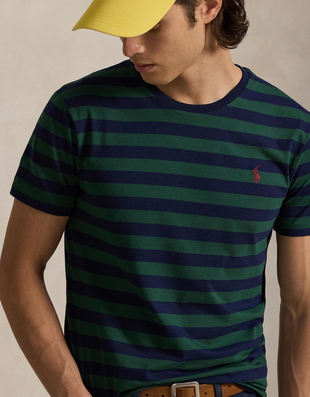 Polo Ralph Lauren - ICONIC EXCLUSIVE - Custom Slim Fit Striped Jersey T-Shirt