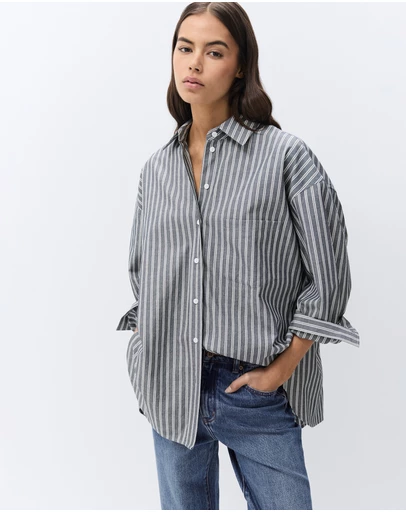 UNISON - Oversized Oxford Shirt