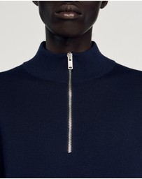 Sandro - Zip Sweater