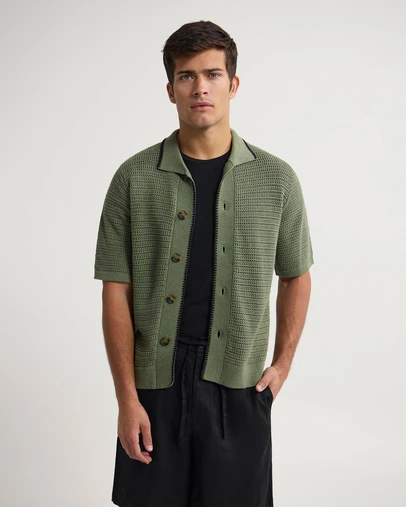 Oxford - Silas Button Up Knit