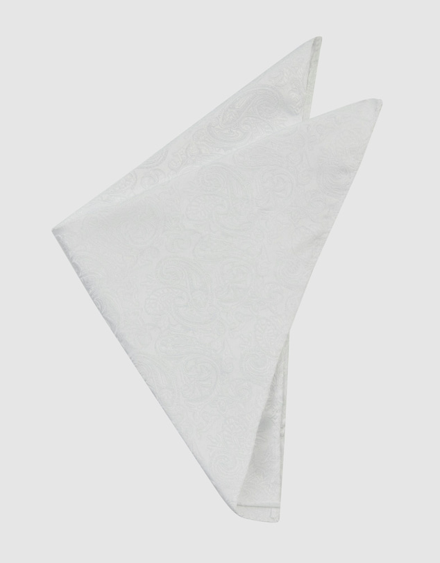 yd. - Rialta Paisley Pocket Square