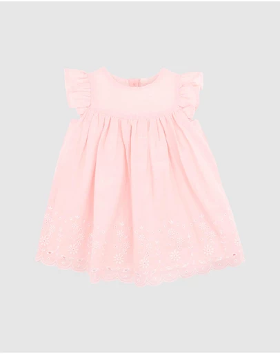 Bebe by Minihaha - Chelsea Broderie Hem Dress - Babies