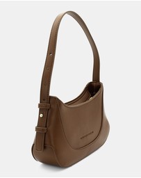 Morgan & Taylor - Aurora Shoulder Handbag in Chocolate Brown
