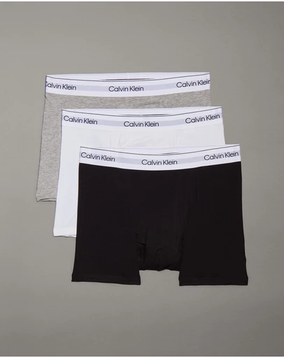 Calvin Klein - Icon Cotton Stretch 3 Pack Relaxed Trunks