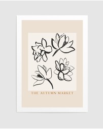 Olive et Oriel - Pure Forms No19 by Treechild Art Print