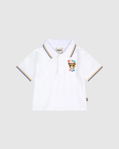 Huxbaby - Beach Club Hux Pique Polo - ICONIC EXCLUSIVE - Babies-Kids