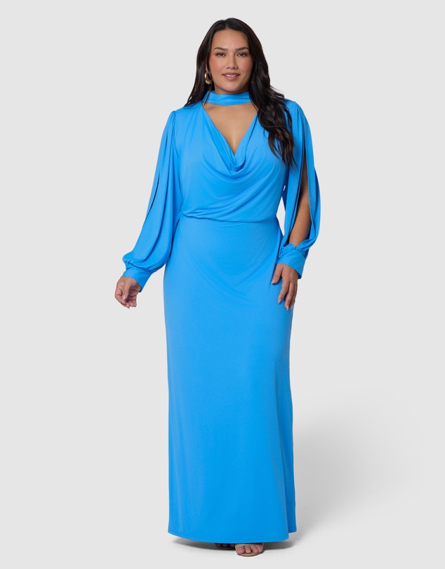 Pink Dusk by Curve Project - Hot Spell Maxi Dress