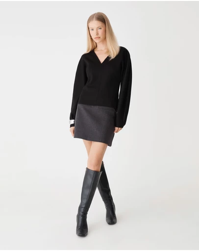 Forcast - Tate V-Neck Dolman Sleeve Top
