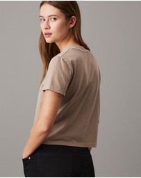Calvin Klein Jeans - Slim Washed Logo Baby Tee