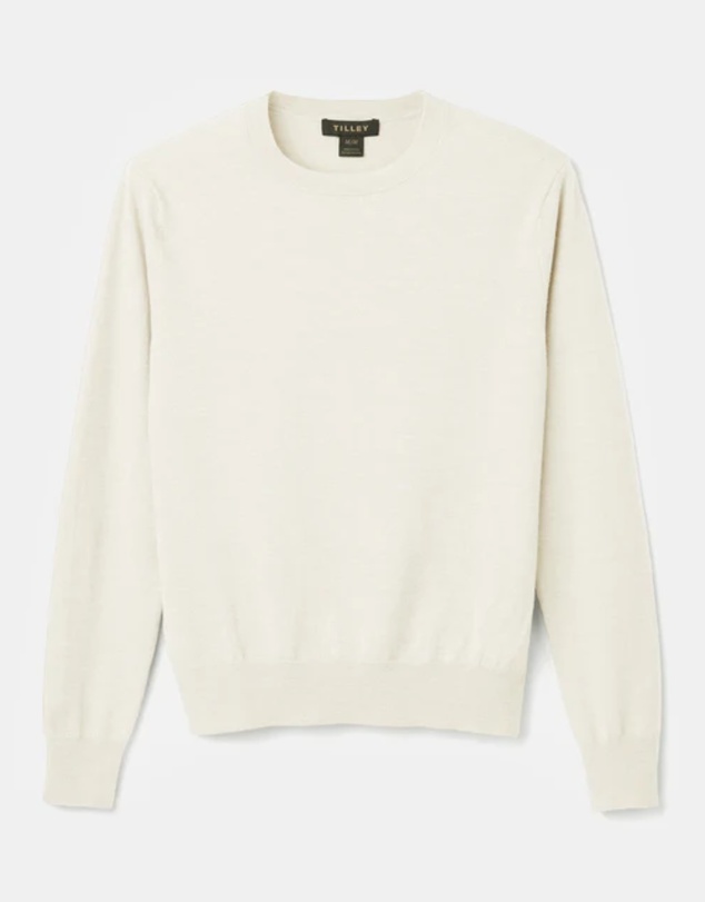 Tilley - Mens Stretch Merino Crew