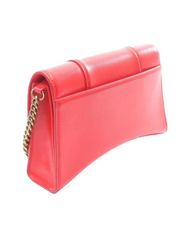 Pre-Loved by Azura Reborn - Pre-Loved Calfskin Hourglass Wallet On Chain