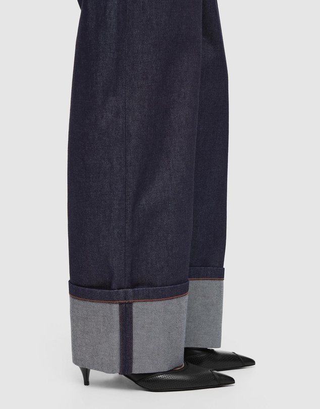 COS - Facade Turn-Up Straight-Leg Jeans