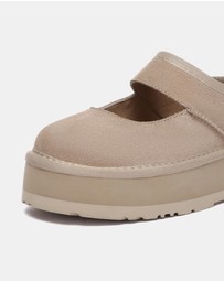 EVERAU - EverAU Ugg Moana Cow Suede Upper Loafer Oxfords Flats