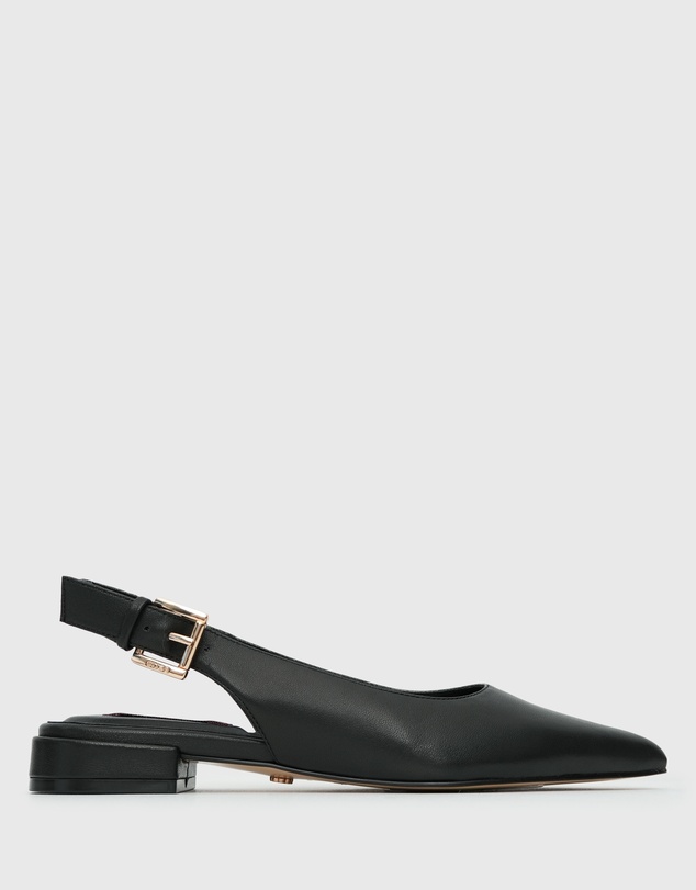 Betts - Chaps Leather Low Heel Pumps