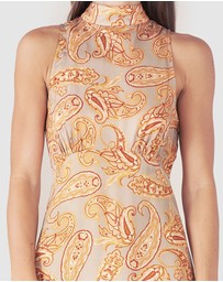 Amelius - Indira Paisley Midi Dress