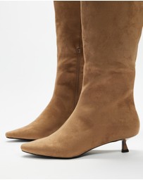 Dazie - Olivia Kitten Heel Boots
