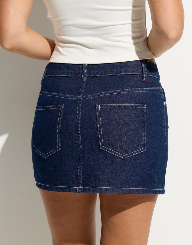 Dazie - Doyle Denim Mini Skirt