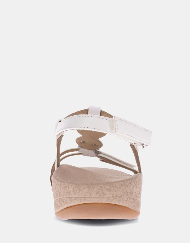 Mia Vita - Ayla Adjustable Sandal - White