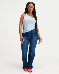 Cotton On - Curvy Stretch Straight Jeans