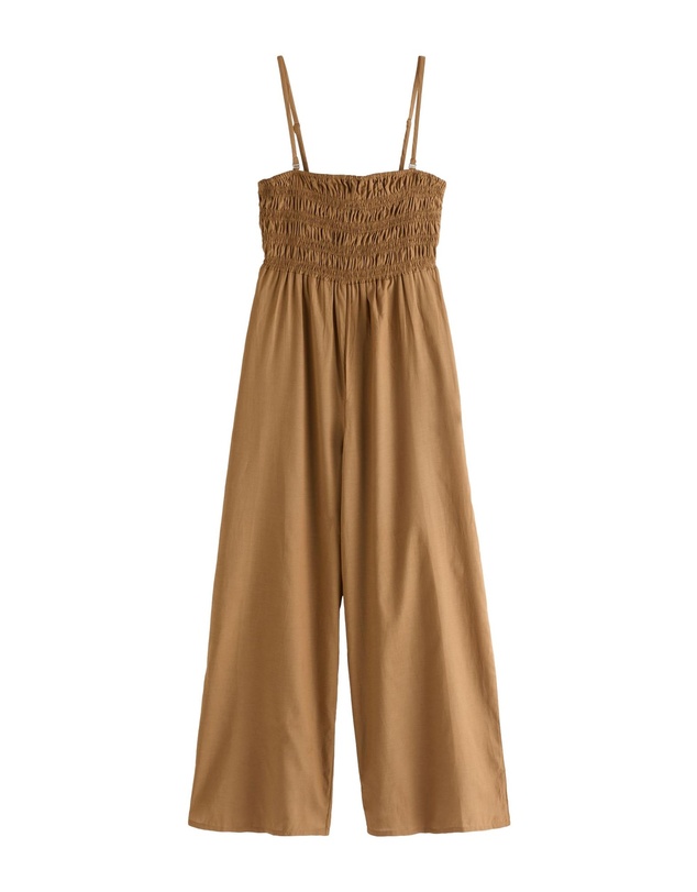 NEXT - Shirred Bandeau Jumpsuit
