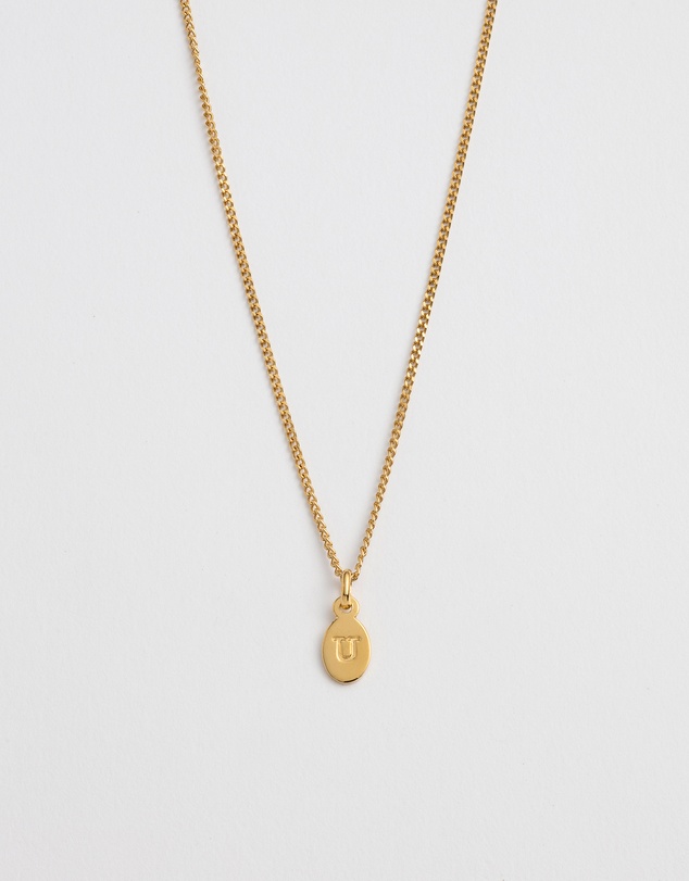 Kirstin Ash - Initial U Necklace