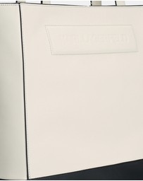 Karl Lagerfeld - Ikon K Leather Medium Tote Bag