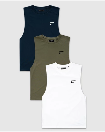 First Division - 3-Pack Performance Crest Tank