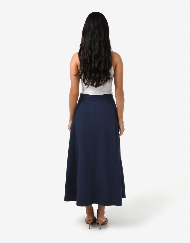 Forcast - Willow Cotton Belted Skirt