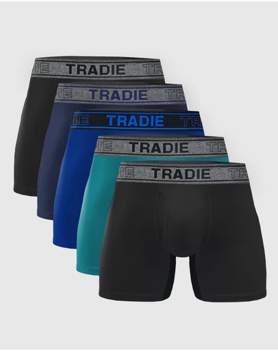 TRADIE - TRADIE 5pk Bamboo No Chafe Mid Length Trunk