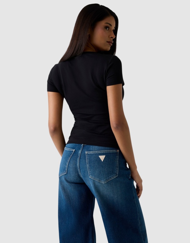 GUESS - Short Sleeve Guess Script T-Shirt