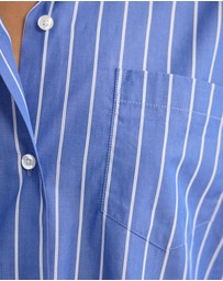 Oxford - Hailey Striped Euro Fabric Shirt