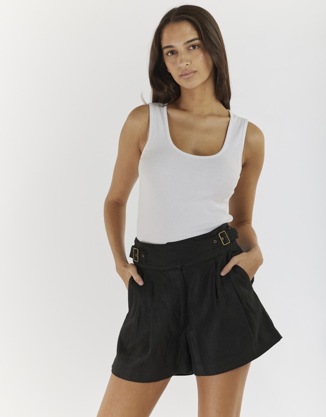 Amelius - Eugene Linen Short