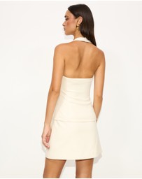 Dazie - Mocktail Halter Top