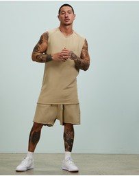 Surrounded By Ghosts - The Andesine Low Crotch French Terry Shorts