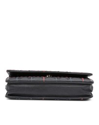 Pre-Loved by Azura Reborn - Pre-Loved CC Square Stitched Calfskin Wallet on Chain