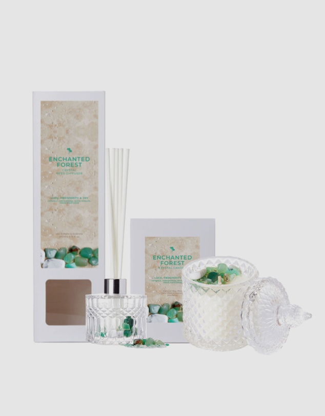 Silk Oil of Morocco - Crystal Aroma Gift Set - Enchanted Forest