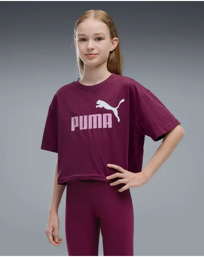 Puma - Essentials 2 Colour No. 1 Logo Tee - Girls