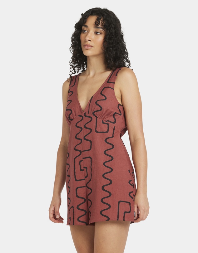 RVCA - Womens Sunnie Jumper Cover Up Romper
