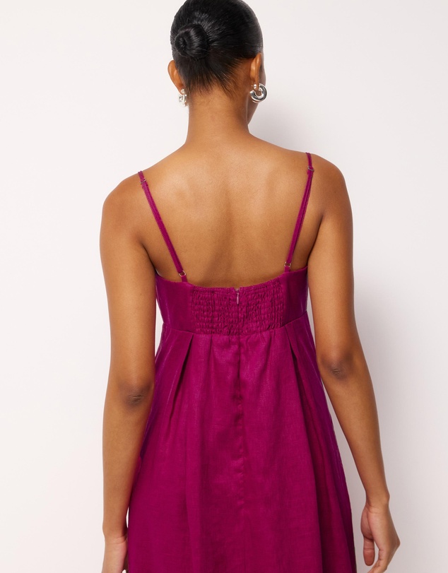 AERE - Aniya Linen Maxi Dress