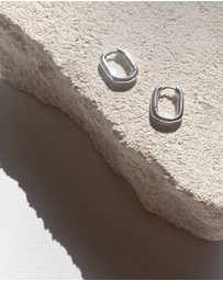 SAINT VALENTINE - Amsterdam Hoops - Silver