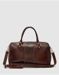 Republic of Florence - Albertis Piccolo Brown Leather Duffle