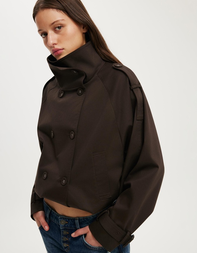 Cotton On - Porter Cropped Trench