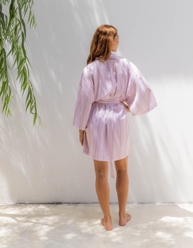 Linen House - Monday Stripe Robe