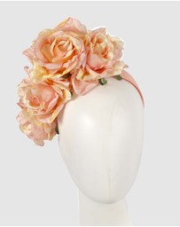 Max Alexander - Large Flower Fascinator Headband