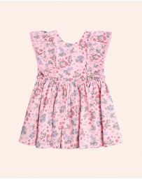 Huxbaby - Strawberry Garden Sunday Best Dress - Babies-Kids